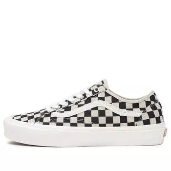 Кроссовки old skool tapered 'black white' Vans, черный