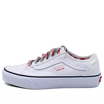 Кроссовки old skool tapered 'diy - white' Vans, белый
