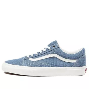 Кроссовки old skool 'threaded denim blue' Vans, синий