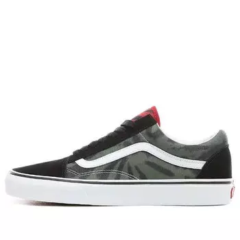 Кроссовки old skool 'tie dye' Vans, зеленый