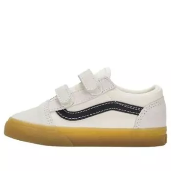 Кроссовки old skool v 'beige black' Vans, бежевый