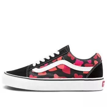Кроссовки old skool 'valentines hearts' Vans, красный