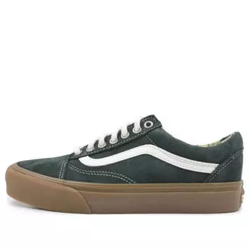 Кроссовки old skool 'versatile waterproof green' Vans, зеленый