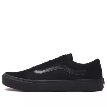 Кроссовки old skool version 'black' Vans, черный