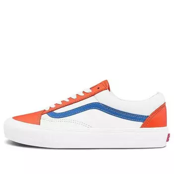Кроссовки old skool vlt lx 'white orange blue' Vans, белый