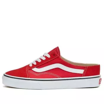 Кроссовки old skool x mule racing red Vans, красный