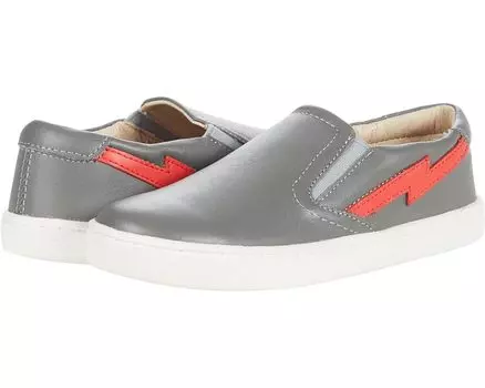 Кроссовки Old Soles Bolty Hoff, цвет Grey/Bright Red/Grey