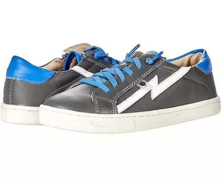 Кроссовки Old Soles Bolty Runner, цвет Grey/Neon Blue/Snow