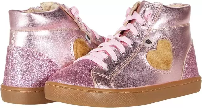Кроссовки Old Soles Glam Heart, цвет Glam Pink/Pink Frost