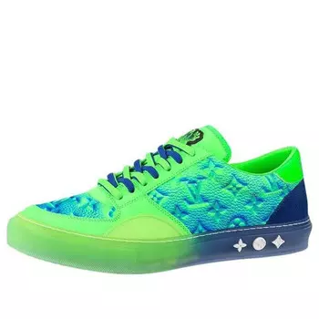 Кроссовки ollie richelieu sneakers 'green' Louis Vuitton, зеленый