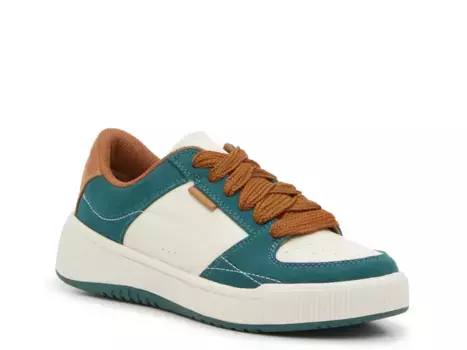 Кроссовки Ollie Sneaker Dr. Scholl'S, белый/изумрудно-зеленый/коричневый