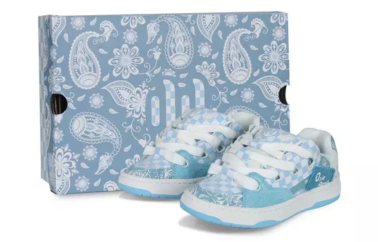 Кроссовки ollieskate Skateboarding Shoes Unisex Low-top Blue, цвет Color
