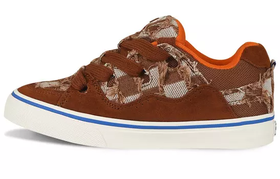 Кроссовки ollieskate Skateboarding Shoes Unisex Low-top Brown, коричневый