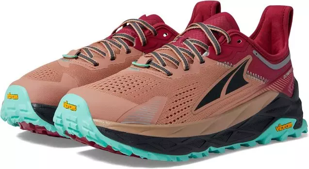 Кроссовки Olympus 5 Altra, цвет Brown/Red