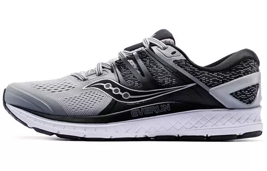 Кроссовки Omni ISO для бега мужские с низким верхом серые/черные Saucony