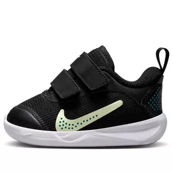 Кроссовки omni multi-court 'black barely volt' Nike, черный