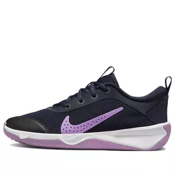 Кроссовки omni multi-court 'obsidian rush fuchsia' Nike, мультиколор