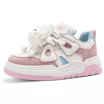 Кроссовки OMS Skateboarding Shoes Women's Low-top, розовый