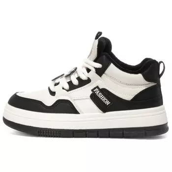 Кроссовки OMS Skateboarding Shoes Women's Mid-top, цвет Panda White