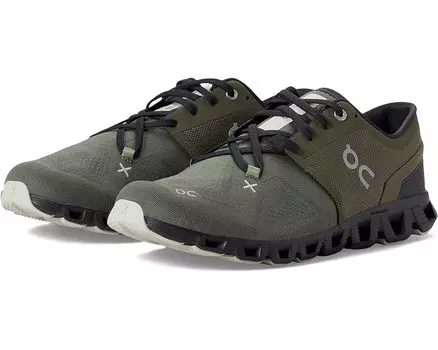 Кроссовки On Cloud X 3, цвет Olive/Reseda