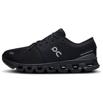 Кроссовки On Cloud X 4 Training Shoes Women's Low-top Black, черный