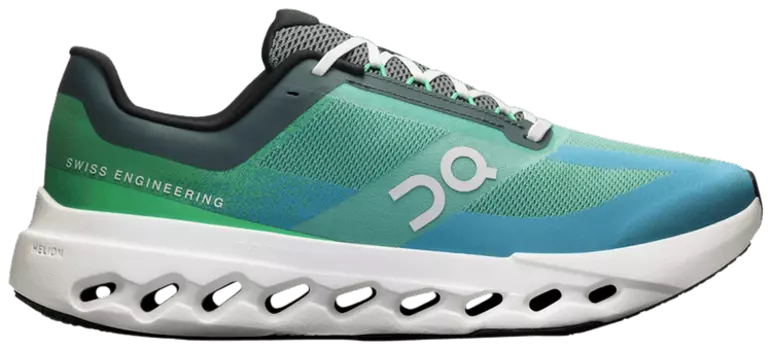 Кроссовки ON Cloudsurfer Next Wide 'Honeydew Ivory', зеленый