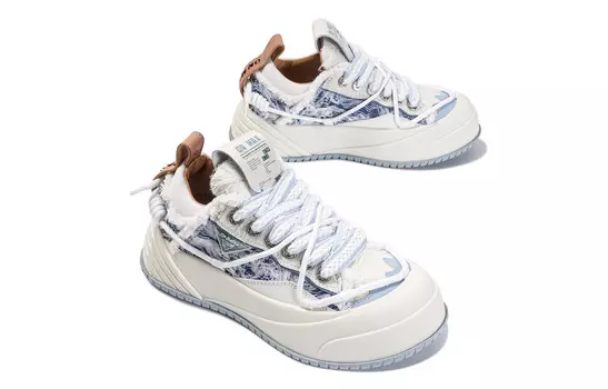 Кроссовки ON MAX Paper Airplane Series Skateboarding Shoes Unisex Low-top Blue/white, голубой