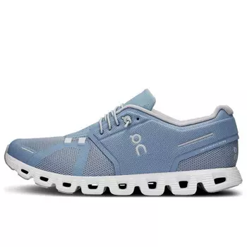 Кроссовки On Running Cloud 5 Chambray White, голубой