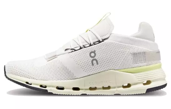 Кроссовки On Running Cloudnova Undyed White Seedling, белый