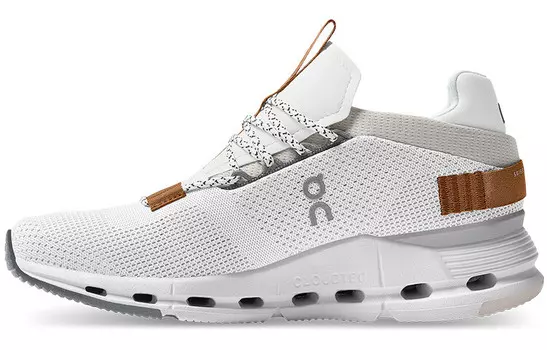 Кроссовки On Running Cloudnova White Pearl Brown Women's