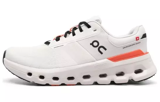 Кроссовки On Running Cloudrunner 2 Undyed Sand, белый/оранжевый