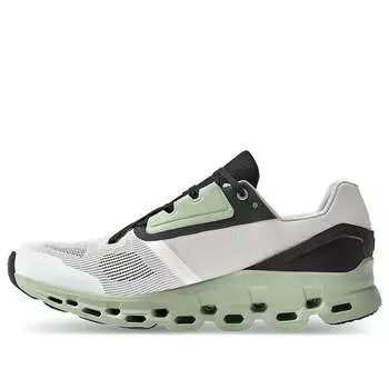 Кроссовки On Running Cloudstratus 'White Black Green', белый