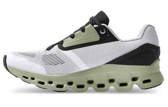 Кроссовки On Running Cloudstratus White Black Sage Women's