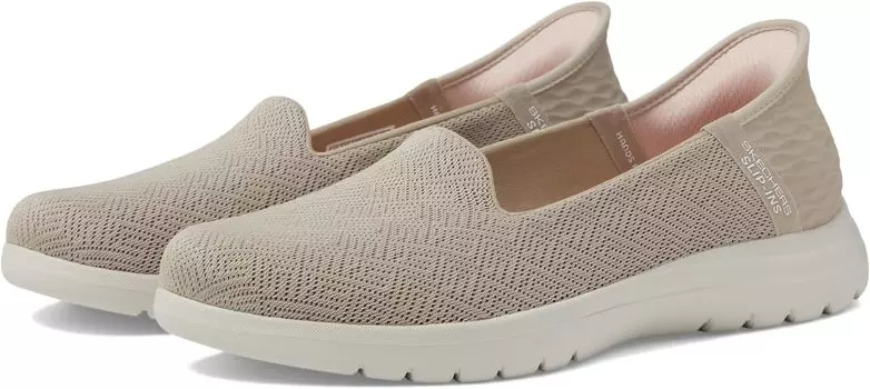 Кроссовки On-The-Go Flex - Astonish Hands Free Slip-Ins SKECHERS Performance, серо-коричневый