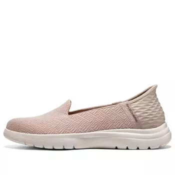 Кроссовки on-the-go flex-astonish slip-ins 'blush' Skechers, розовый