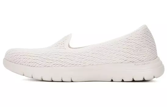 Кроссовки On-The-GO Flex Lifestyle женские с низким верхом белого цвета Skechers