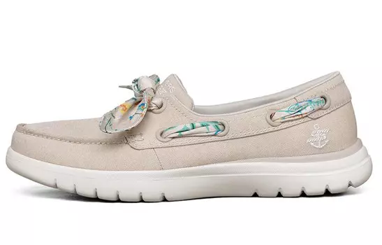 Кроссовки On-The-GO Flex Lifestyle женские с низким верхом, натуральные Skechers
