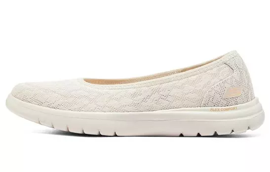 Кроссовки On-The-GO Flex Lifestyle женские с низким верхом, натуральные Skechers