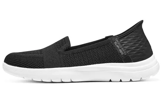 Кроссовки On-The-GO Flex Lifestyle женские с низким верхом, черные/белые Skechers