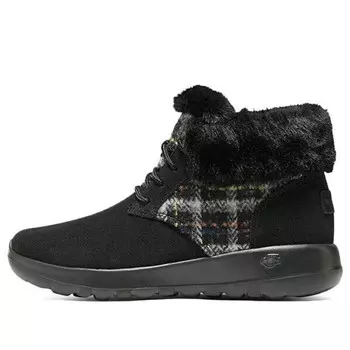 Кроссовки on-the-go joy boots 'black white red' Skechers, черный