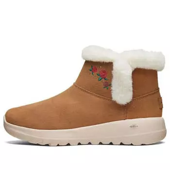 Кроссовки on-the-go joy 'brown with flowers' Skechers, коричневый