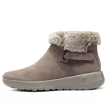 Кроссовки on-the-go joy first glance 'dark taupe' Skechers, серый