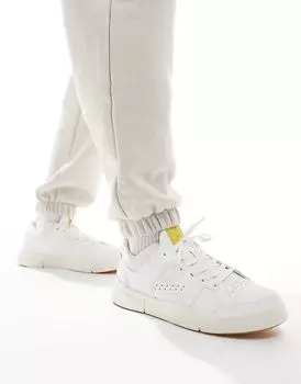 Кроссовки ON The Roger Clubhouse белого и желтого цвета On Running