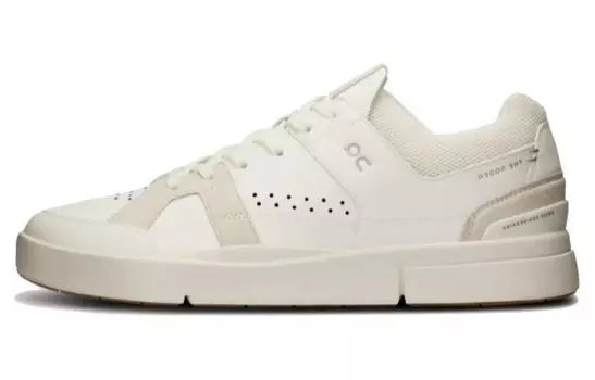 Кроссовки On THE ROGER Skateboarding Shoes Men Low-top White/soft Sand, белый