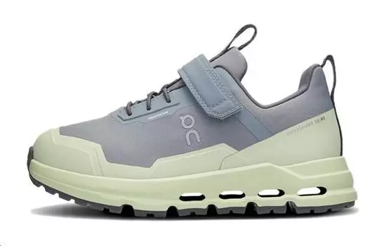 Кроссовки On Waterproof Kids Outdoor Shoes Kids Low-top Blue/Green, зеленый