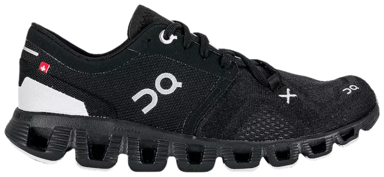 Кроссовки ON Wmns Cloud X 3 'Black', черный