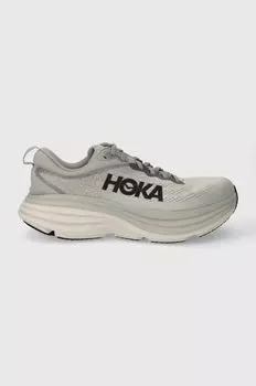 Кроссовки One One Bondi 8 Hoka, серый