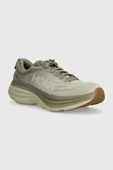 Кроссовки One One Bondi 8 Hoka, зеленый