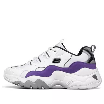 Кроссовки one punch man x d'lites 3.0 low-top running shoes white/purple Skechers, белый