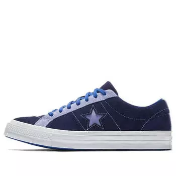 Кроссовки one star carnival low top 'eclipse' Converse, синий